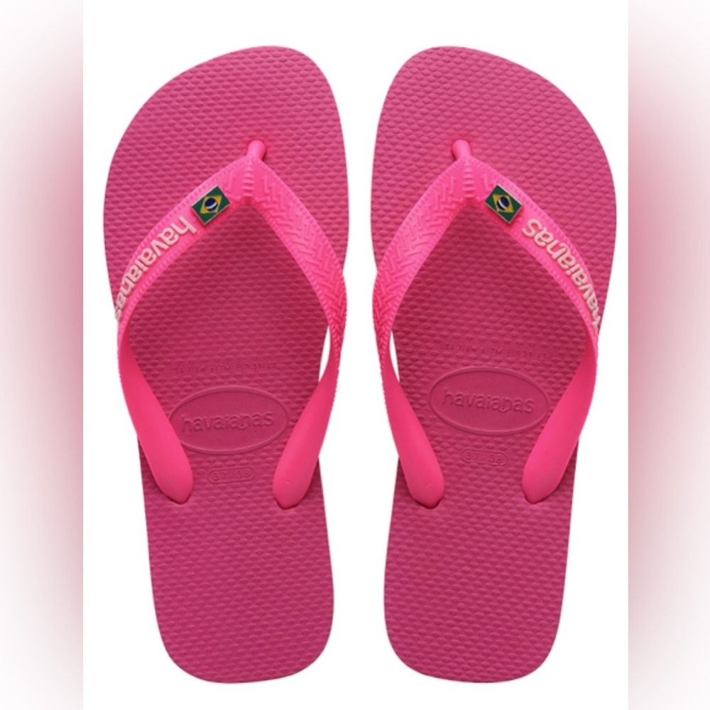 Brazil layers flip flops